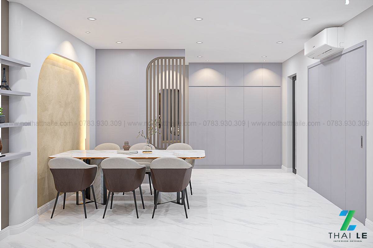 Thiết kế nội thất căn hộ Hà Đô Centrosa Garden Q.10 - 120m2